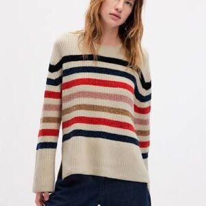 GAP Women's Multicolor Striped Sweater